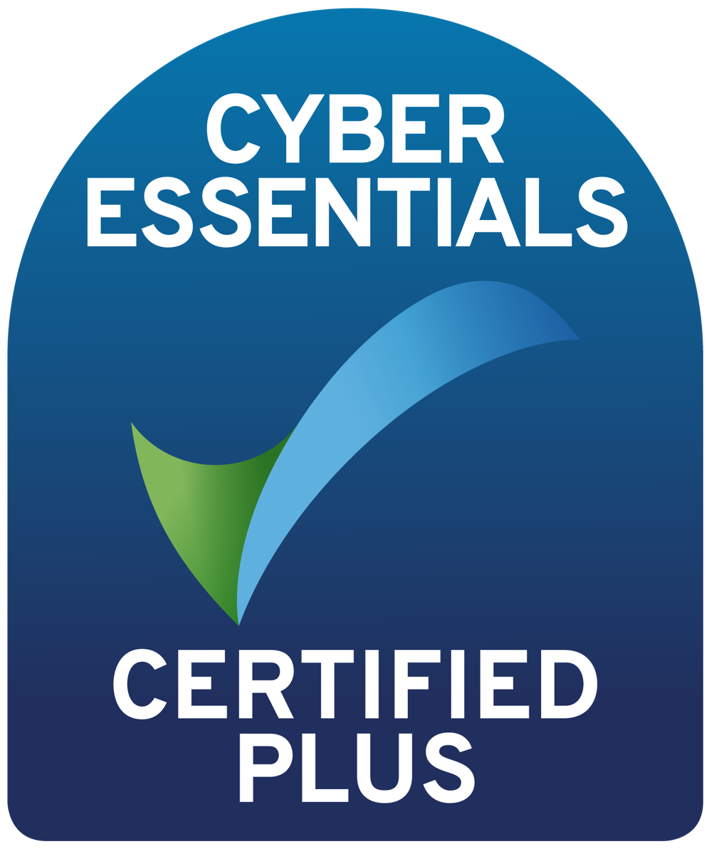 Cyber Essentials Plus Logo and Link to Certificate